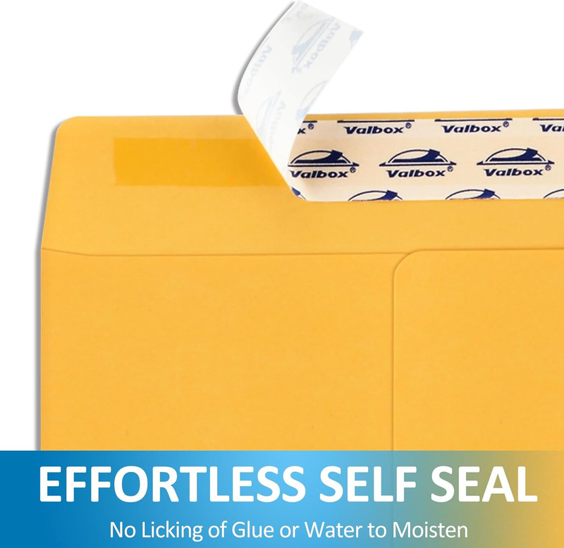 9X12 Self Seal Security Catalog Envelopes 250 Packs Brown Kraft Envelopes with P gallery