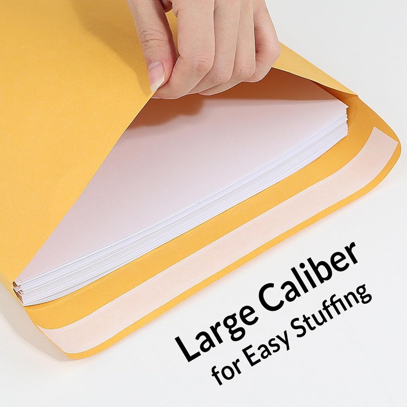 9X12 Envelopes Self-Seal Catalog Mailing Envelopes -100 Count, Ultra Strong Quic gallery