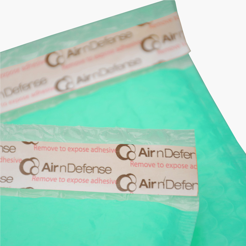 AirnDefense 250 #0 6.5X10" Green Poly Bubble Mailers Shipping Padded Envelope gallery