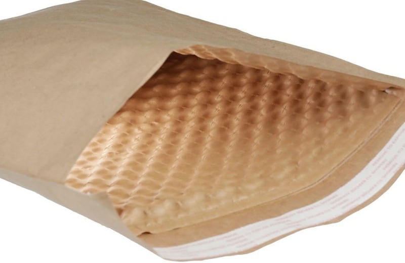 Bubble Wrap Paper Bubble Mailers, 2-8.5″x12″, 200 Cushioned Envelopes Per Case
