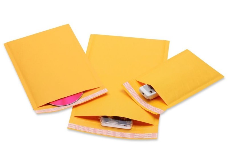 KRAFT BUBBLE MAILERS MAILING SHIPPING PADDED BAGS SELF SEAL ENVELOPES ANY SIZE gallery