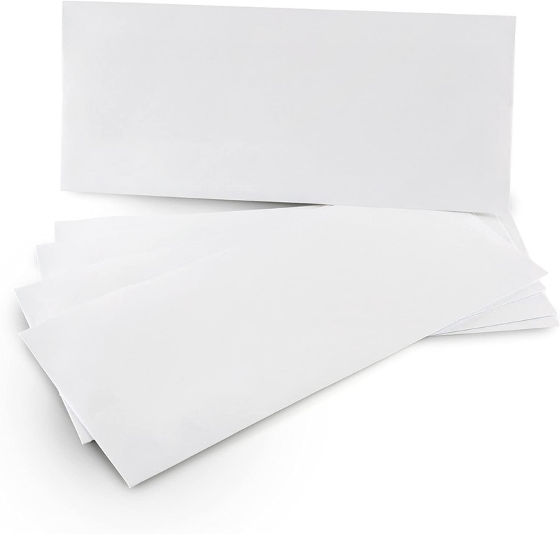 #10 Security Self Seal Envelopes – 100 Qty |No Window, Enveguard, 4⅛ X 9½", Whit gallery
