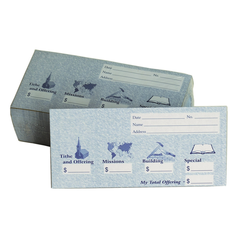 Local Church Publishing Church Offering/Tithe Donation Envelopes Friendly