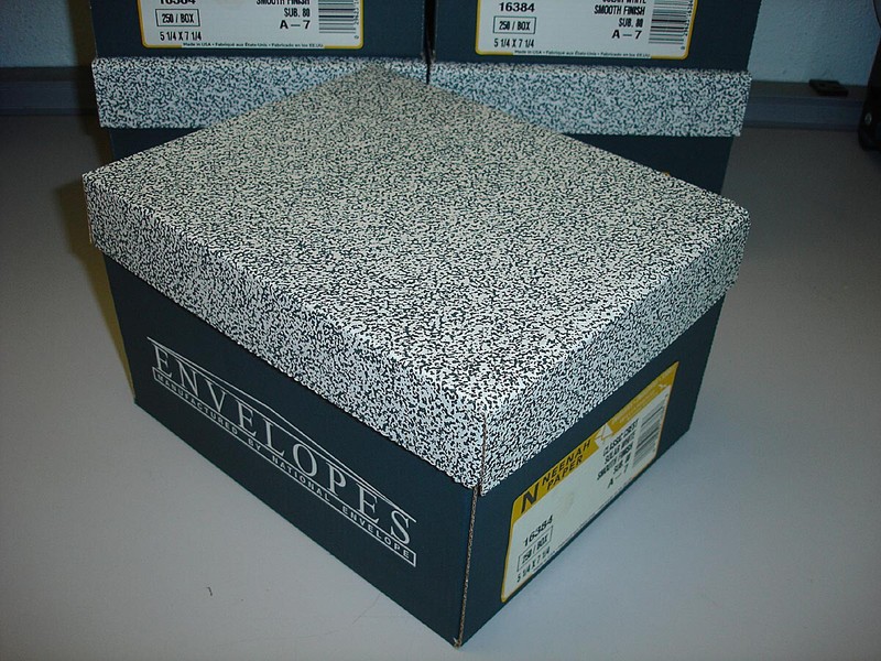 Neenah Envelopes – Box of 250 A-7 2962316384 5.25″ x 7 1/4″ Classic -Solar White