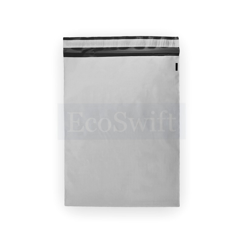 10 12x16 EcoSwift White Poly Mailers Shipping Envelopes Self Sealing Bags 1.7MIL gallery