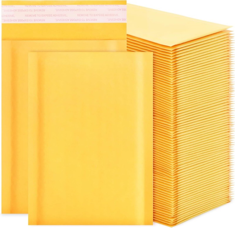 10 Pack Kraft Bubble Mailers Shipping Bags Mailing Padded Self Seal Envelope