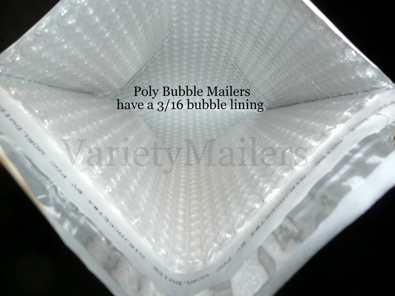 10 Poly Bubble Mailers #1 / 7.25" x 12" Self-Sealing Envelopes ~ Made in the USA gallery