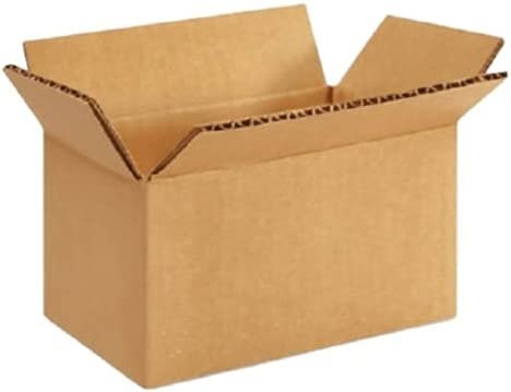 50 8x8x4 Cardboard Paper Boxes Mailing Packing Shipping Box Corrugated Carton