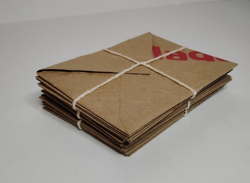 15 Upcycled Paper Bag Envelopes – 3 Sets of 5 Envelopes – Stationery Bundle