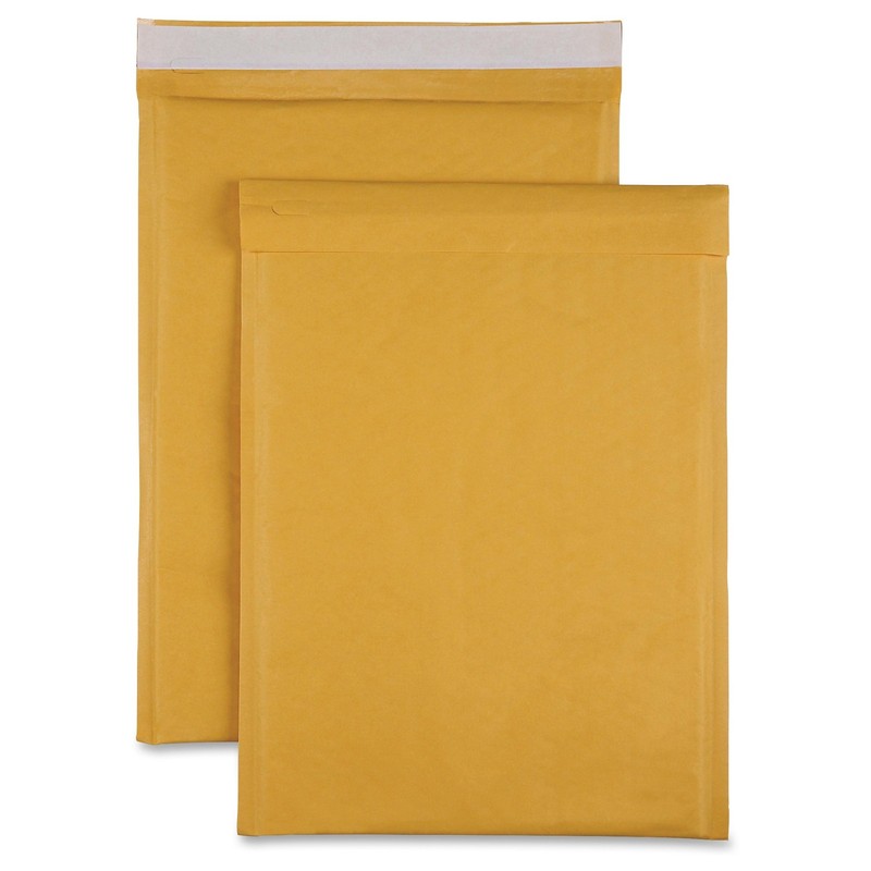 Sparco SPR74985 Bubble Cushioned Mailers #5 9.5×14.5 Kraft 100/Carton