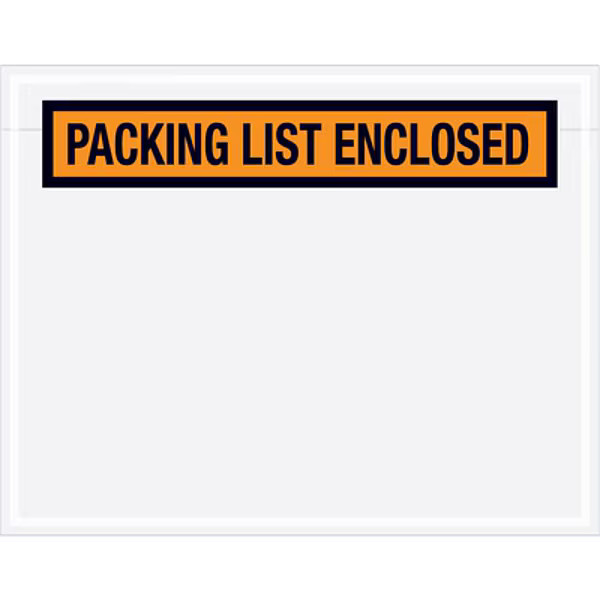 Manufacturer Varies Packing List Envelopes, Orange, PK1000 PL19 Manufacturer