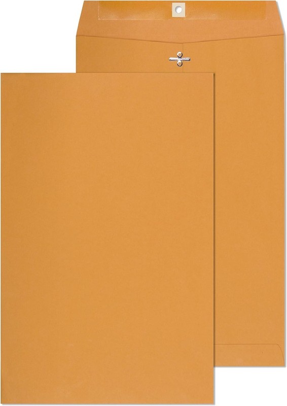 Clasp Envelopes – 10 x 15 Inch Brown Kraft Catalog 10 x 15,