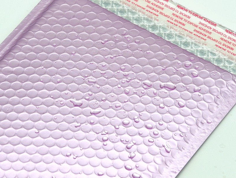 50 #0 Matte Metallic Purple Poly Bubble Mailers Envelopes 6.5x10 DVD Wide CD gallery