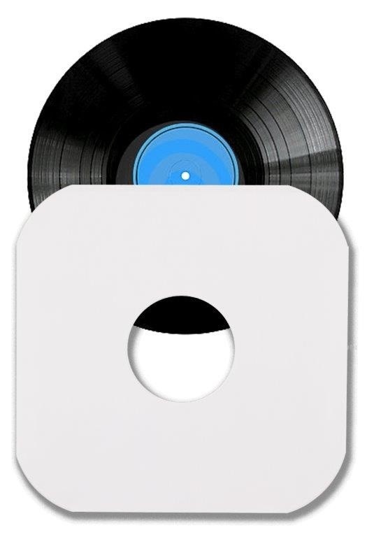 50 12″ LP / Album White Paper Vinyl Record Sleeves / Protectors – Heavy Duty