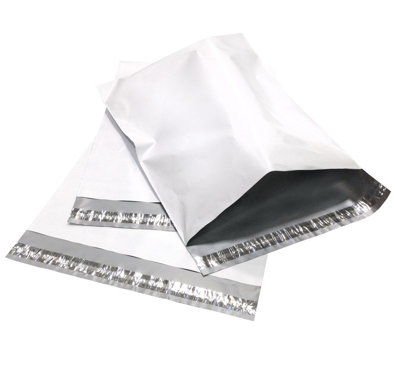 200 24x24 2 Mil Poly Mailers Envelopes Plastic Shipping Bags 24" x 24" gallery