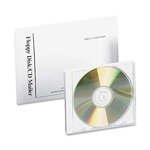 Quality Park CD DVD Media Mailers, 6 x 8-1/2, Flap-Stik Self 6 x White gallery