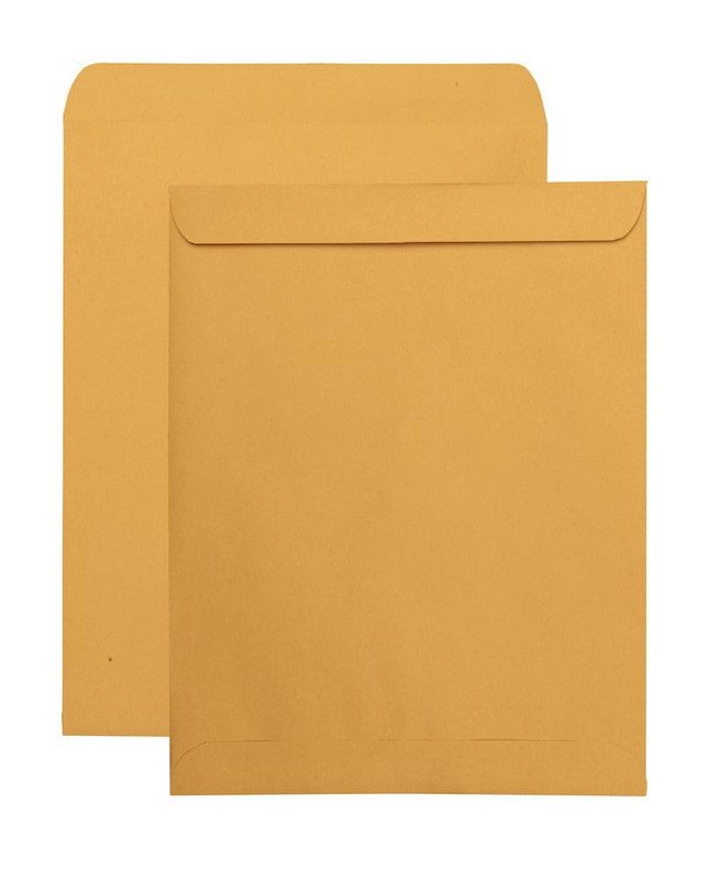 Catalog Mailing Envelopes, 11-1/2 X 14-1/2 Envelopes, Gummed, Heavy 28 Lb. Kraft