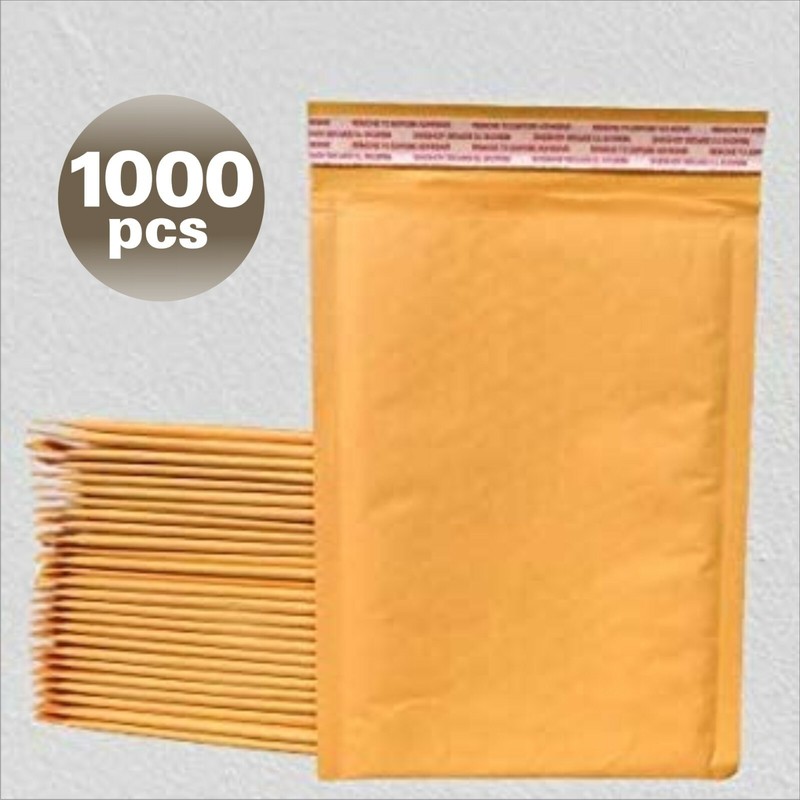 Fantasybuy® 1000 #000 Kraft Bubble Padded Envelopes Mailers 4 X 7