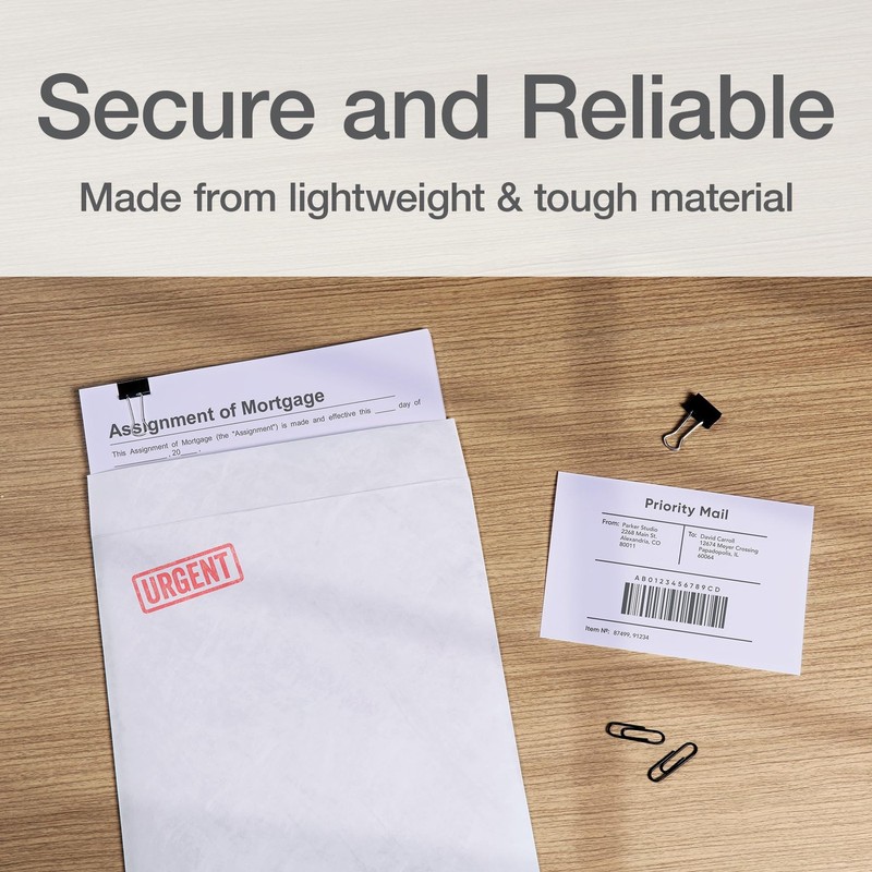 Self-Seal Mailers, Self-Sealing Envelopes, Made with DuPont Tyvek Material, 1... gallery