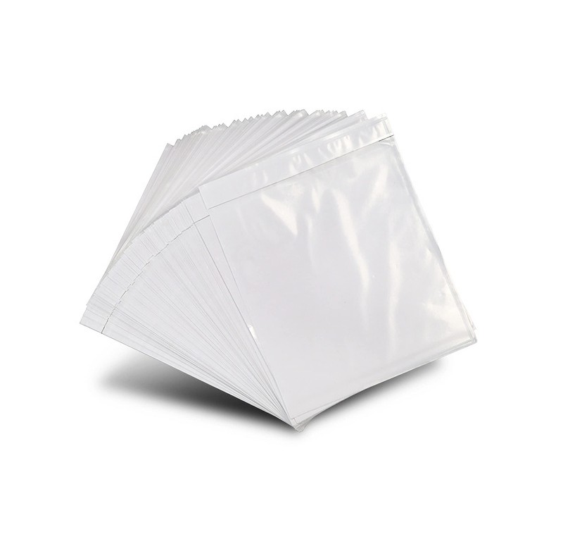 Clear Adhesive Packing List Envelopes 100 Pack 4.5×5.5 Inch Shipping Label