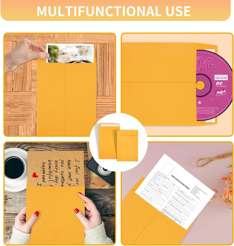 6x9 Envelopes Self Seal, Yellow Envelopes 6x9 Printable, Catalog Mailing Envelop gallery