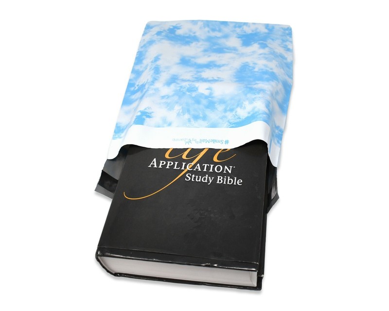 10x13, 14x17, 19x24 Sky's the Limit Clouds Poly Mailers, Shipping Mailing Bags gallery