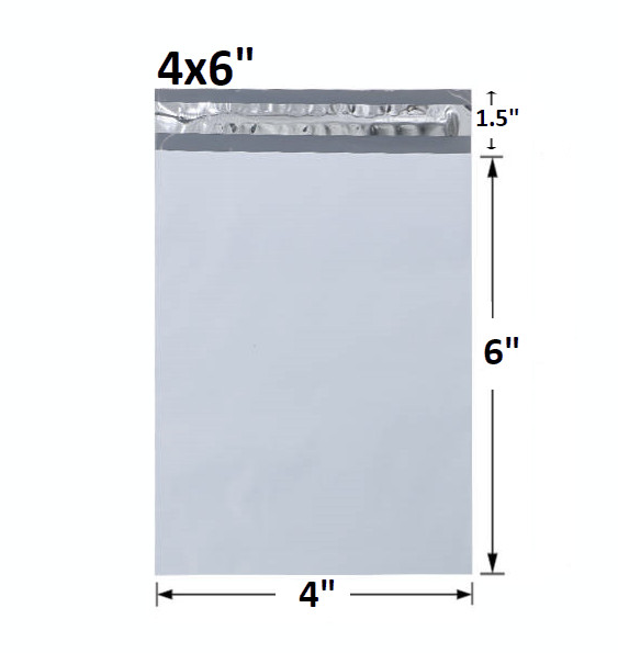 4x6'' Poly Mailers Shipping Bags Envelopes Packaging Premium Bag ( size 4x6 ) gallery