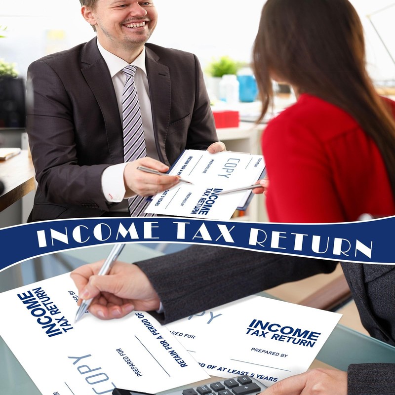 100 Pcs 9 x 6.3 Inch Income Tax Return Envelopes - Security Booklet Envelopes... gallery