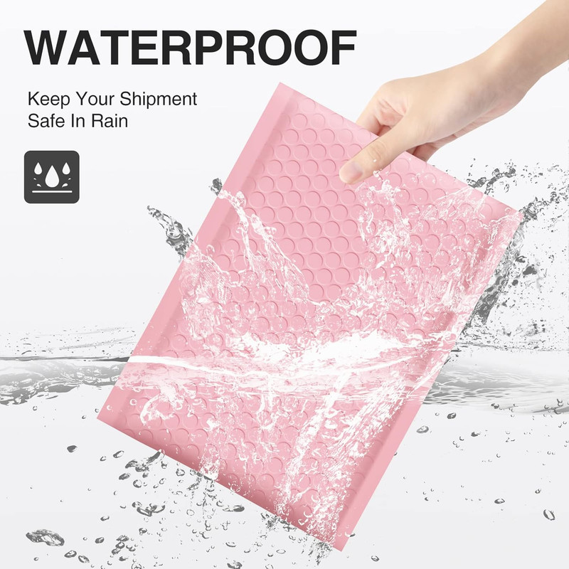 UCGOU Bubble Mailers 6X10 Inch Light Pink 50 Pack Poly Padded Envelopes Small Bu gallery