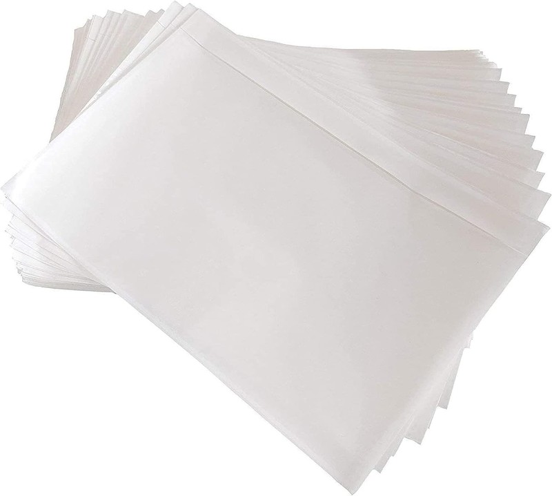 9527 Product 7.5" x 5.5" Clear Adhesive Top x | 50 pack, clear gallery