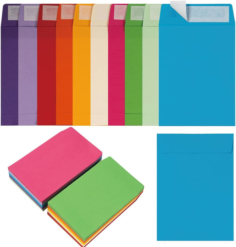 Self-Adhesive Seed Envelopes – 100 Pack for Garden, Office, or Events