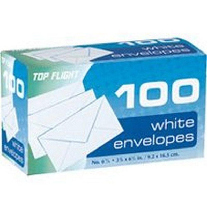 Boxed Envelopes White Pack of 100