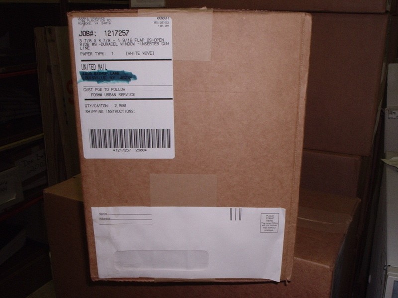 Envelopes #9 (3 7/8"X8 7/8") w 1 Receipent Window 1 Box $5.00 / 5 Boxes $15.00 gallery