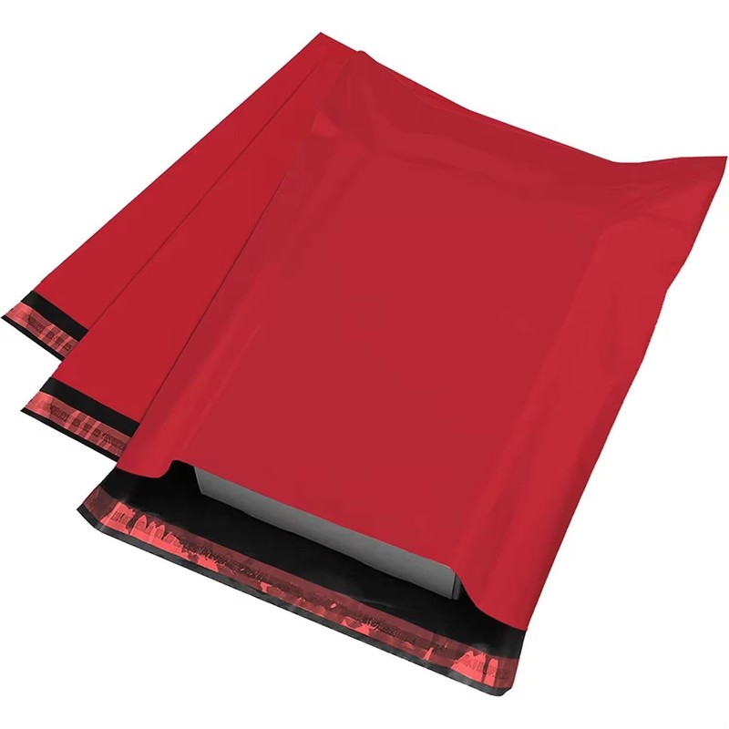 100 14.5×19 RED Poly Mailers Shipping Envelopes Couture Boutique Quality Bags