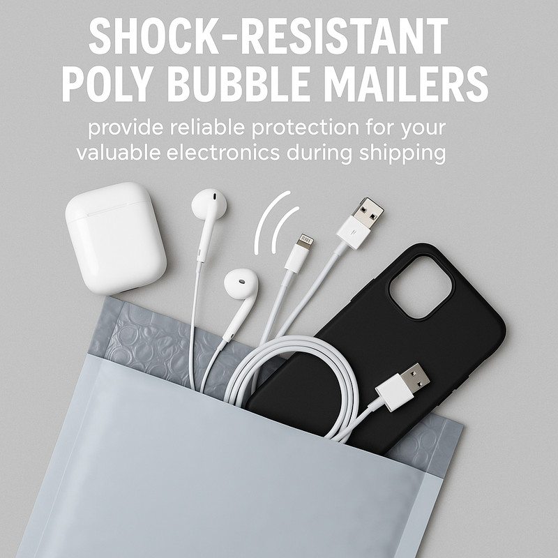 5x9 #00 Poly Bubble Mailers Padded Envelopes Shipping Bags Self-Seal gallery