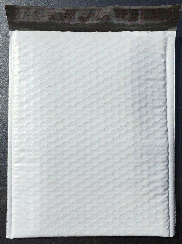 25 #2 (8.5″ x 12″) Poly Bubble Lined Mailer Envelopes Self Seal Free Shipping