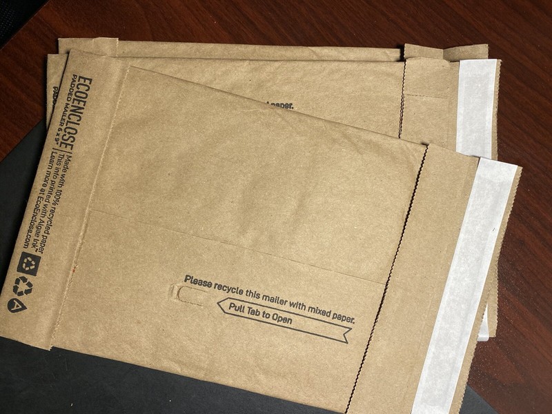 20-Eco Friendly Brown Heavy Duty Paper Padded Mailers! Cushioned,Recyclable