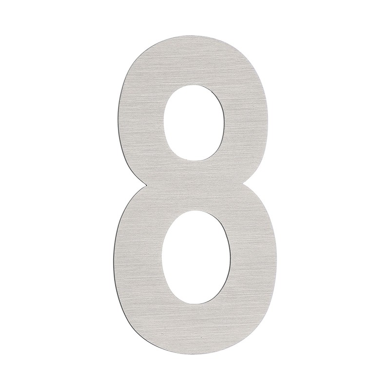 Number 8 Self Adhesive House Address Numbers for Outside 1.97×1.06 Inch
