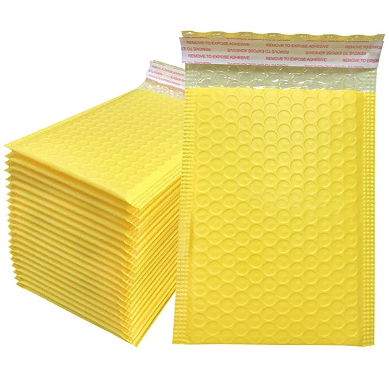 50PCS Purple Bubble Mailers Padded Self Seal Shipping Bags Protective Packaging