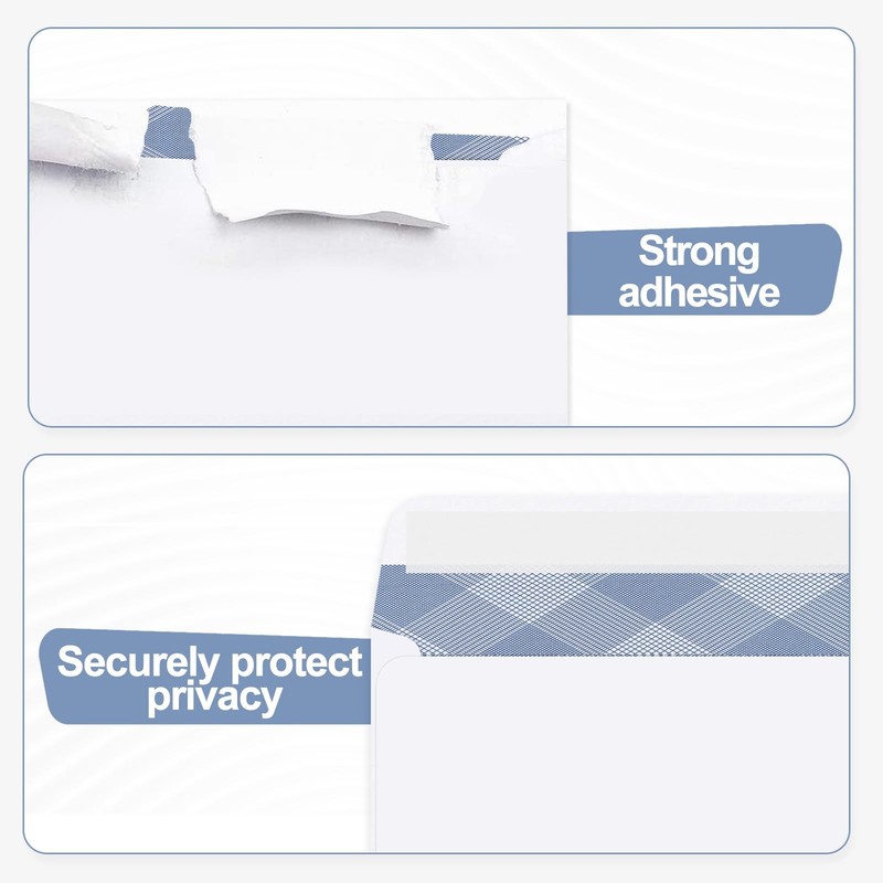 750#10 Security Envelopes, Self Seal Windowless Envelopes, Security Tint Patt... gallery