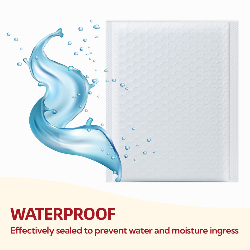 5 units #2 8.5"x12" Poly Bubble Padded Envelopes Mailers Made In USA gallery