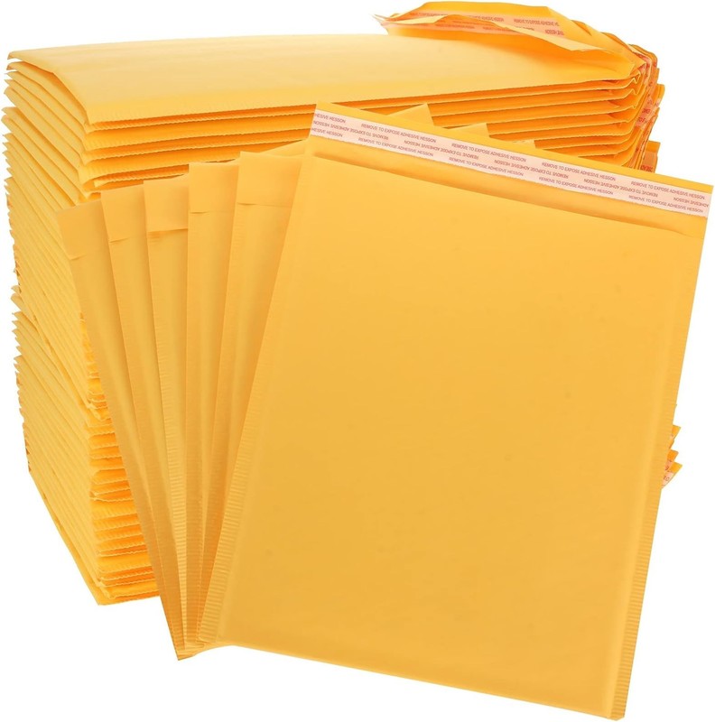 #5 10.5×16 Kraft Bubble Mailers Self Seal Shipping Mailing Envelopes 10.5″x15″