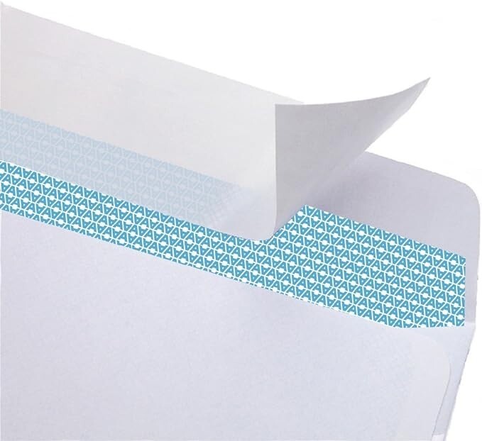 #10 Security Self-Seal Envelopes, Windowless Design, Premium Security Tint Patte gallery