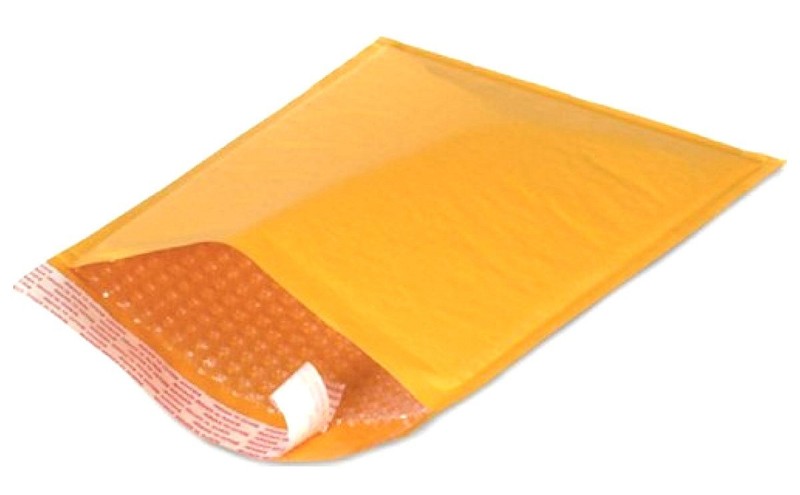 #4 Kraft Bubble-Lined Mailer, 9.5″ x 14.5″, Peel & Seal, Tamper Evident – Pk/100