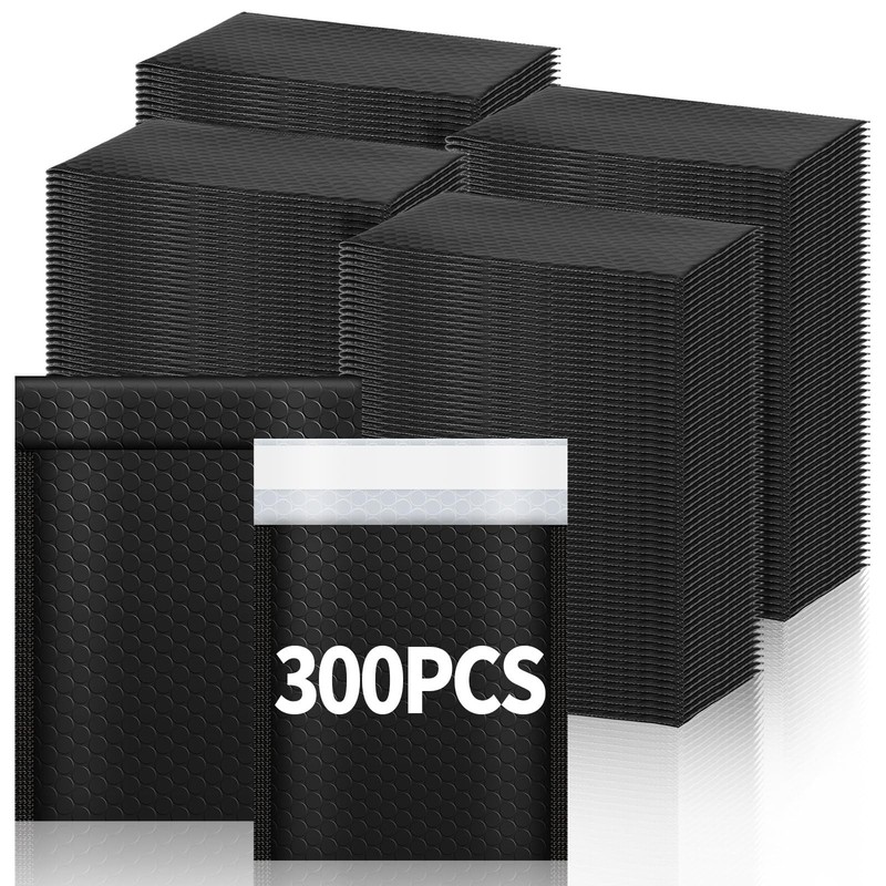 300 Pcs Bubble Mailers Padded Envelopes Small 4 x 8 Inches and 6 x 10 Inches …