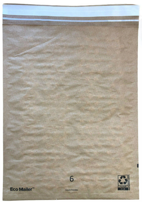 10 14"X18" Recyclable Padded Mailers Eco Friendly Envelopes Self Seal Tear Strip gallery