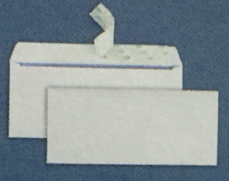 100 1st Class Postage Affixed With Security Peel & Seal Envelopes #10 Size 4⅛X9½ gallery