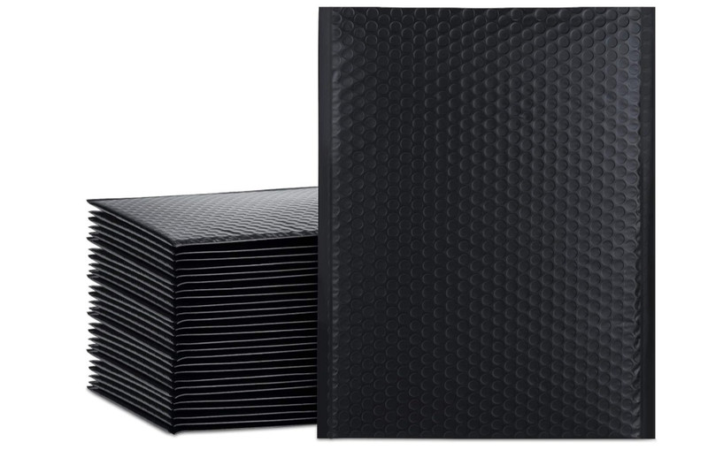 Black Bubble Mailers, 17×19″ Inches, 30 Pack