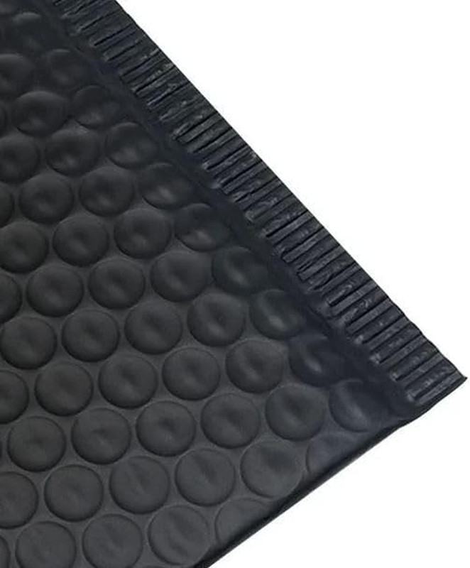 Water Resistant Bubble Envelope Mailers [10 Pack] 6 inch x 9 inch #0 Black Poly gallery
