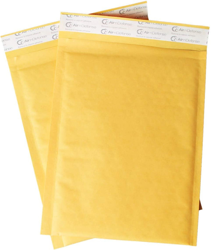 50/1000 Pcs #000 4X8 Kraft Bubble Padded Envelopes Mailers Shipping Bags (500 )